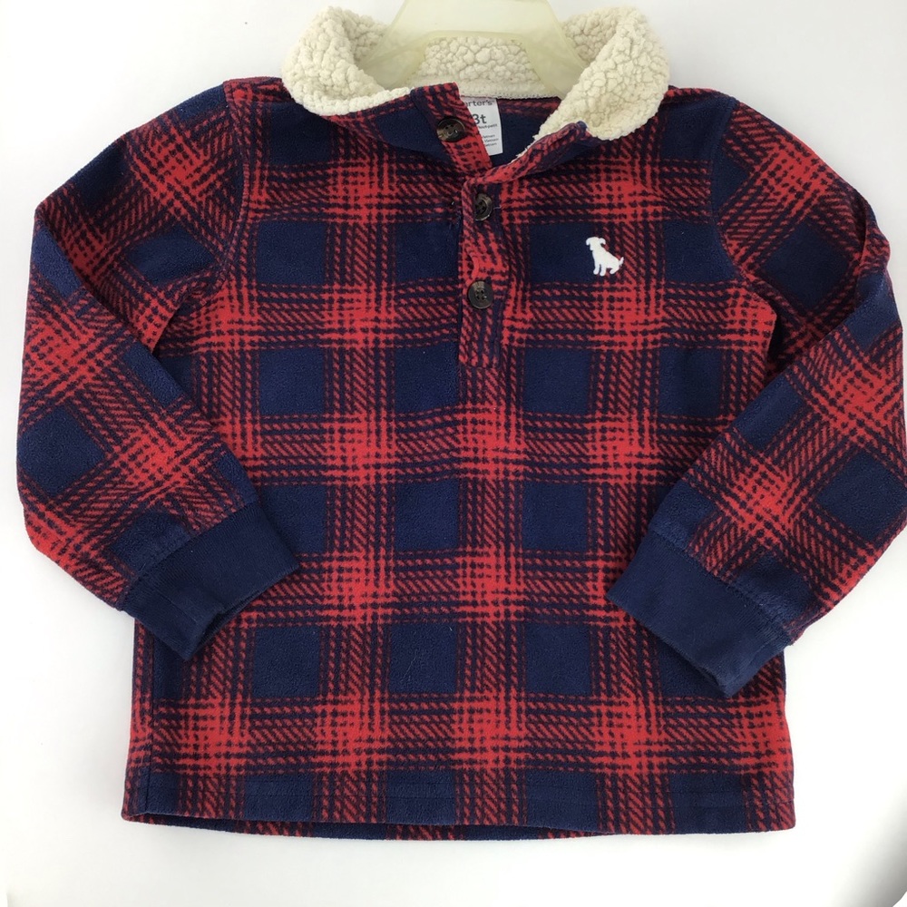 Boys Flannel Fleece Pullover